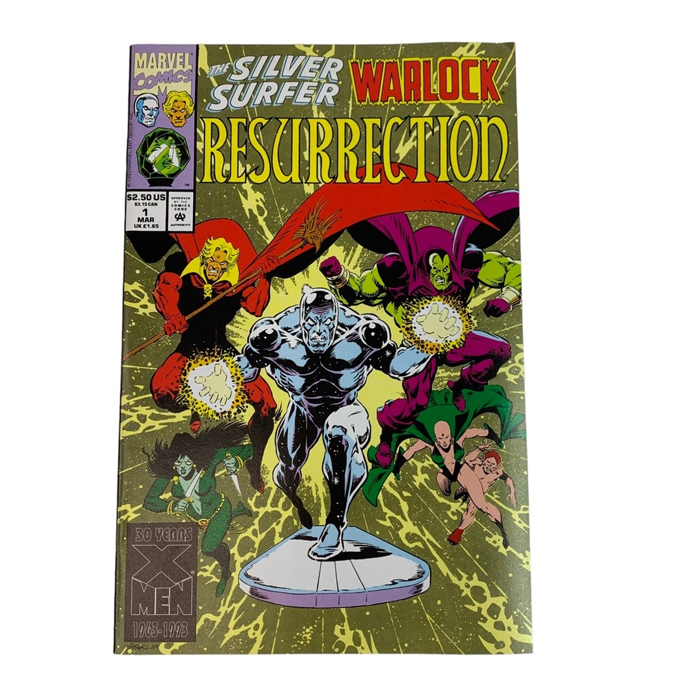 Silver‎ Surfer/ Warlock: Resurrection 1 Double Back Comics